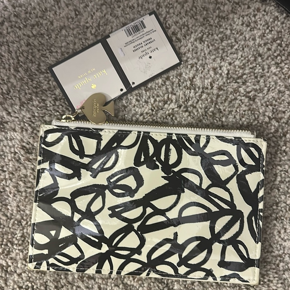 NWT Kate Spade pencil pouch
